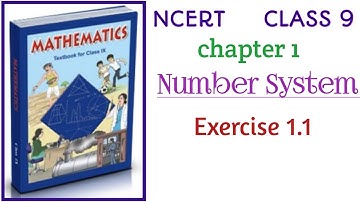 NCERT class 9 maths chapter 1 Number system Exercise 1.1 solutions