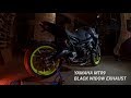 MotoIasi - Yamaha MT09 - Black Widow Exhaust - Unboxing , Install and Sound Comparison