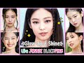 ✨ Glow Up like JENNIE BLACKPINK | Slim face, Soft Jawline, Cute Cheeks, Gummy Smile, Cat eyes