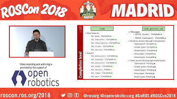 ROSCon 2018 Madrid RCLAda the Ada client library for ROS2