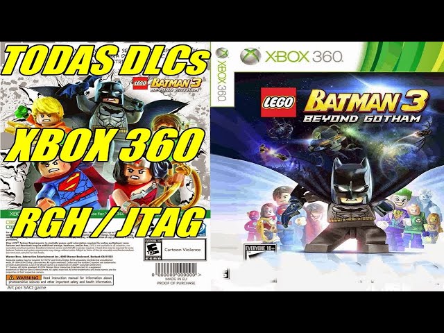 capa jogo Batman lego 3 xbox 360