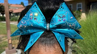 Zip-Tie Cheer Compeion Hair Piece Installation Tutorial