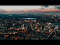 Birmingham Night Aerials In 8K