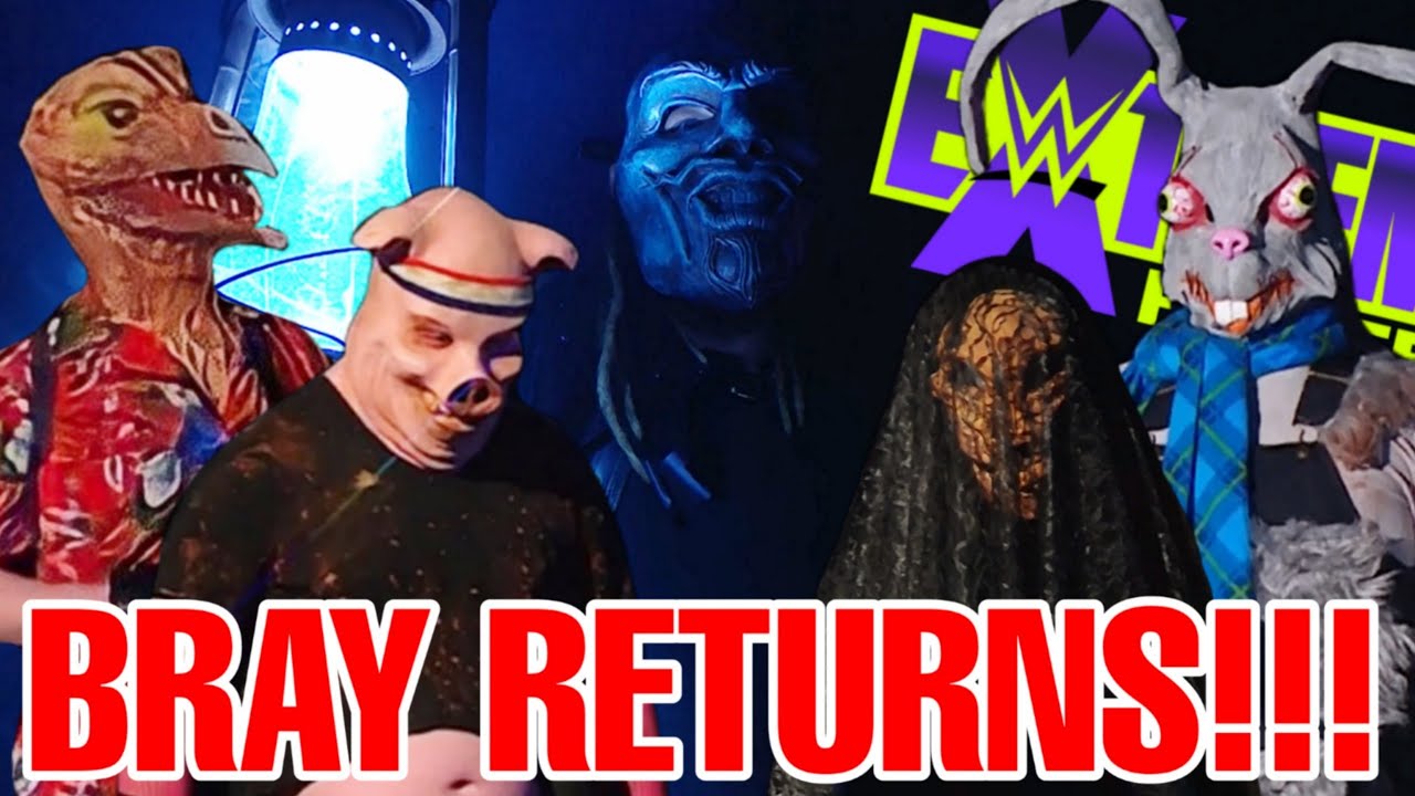 OMG!!! BRAY WYATT RETURNS TO WWE!!! WHITE RABBIT REVEALED AT WWE ...