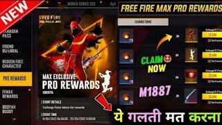 free fire new event | ff max how to complete new event today | max exclusive login for free gun skin screenshot 4