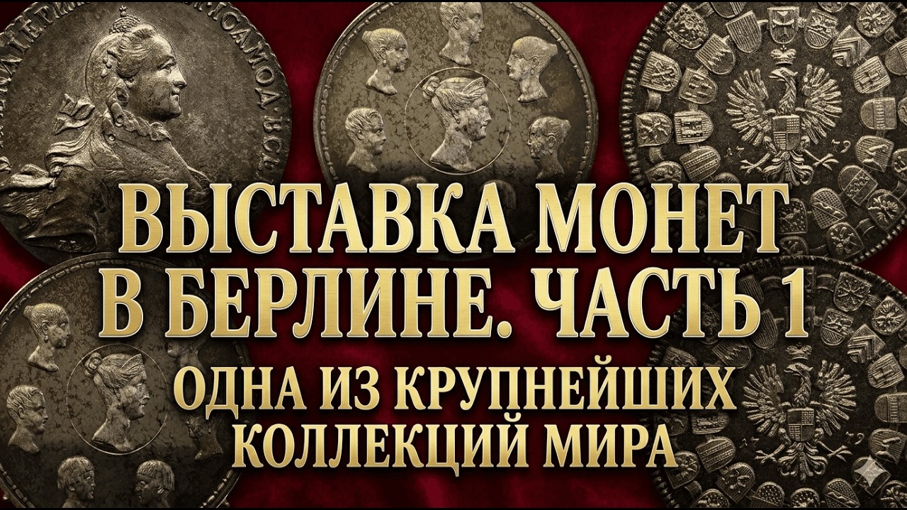 ШЕДЕВРЫ МУЗЕЯ НУМИЗМАТИКИ. Боде-Музей. Часть 1.