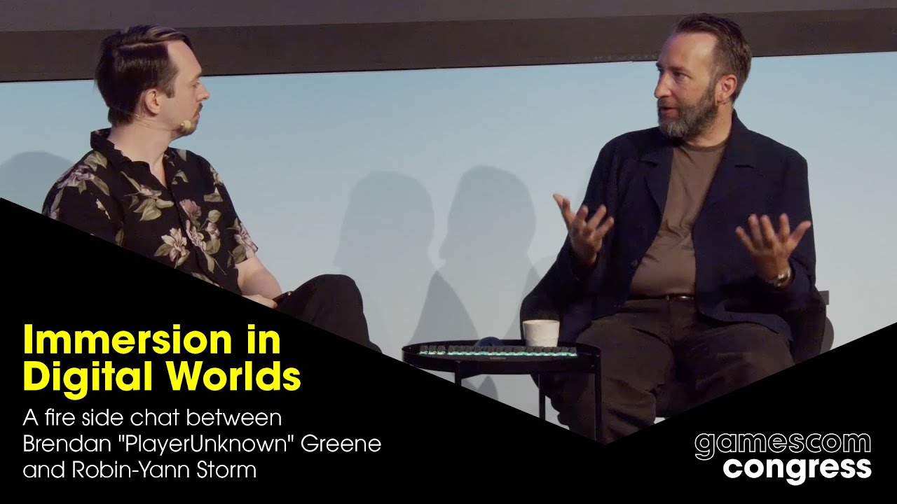 2025: Brendan "PlayerUnknown" Greene & Robin-Yann Storm – Immersion in Digital Worlds