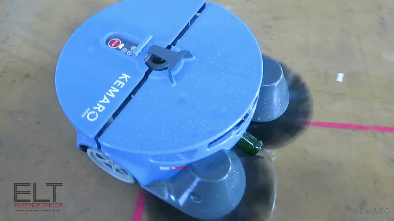 Save Time & Cut Costs with KEMARO Autonomous Mobile Robot (AMR) Sweepers from Eastern Lift Truck Co.