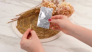 This foil is a blessing for your home. A simple trick to get rid of insects
