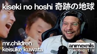 Keisuke Kuwata & Mr.Children – Kiseki no Hoshi | Live from「ap bank fes'06」| First Time Reaction