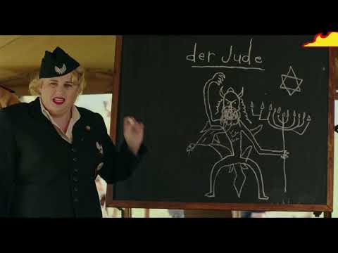 Jojo Rabbit Hitlerjugend Activities Scene!!! It's Time To Burn Some Books