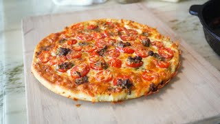 homemade pizza! | cooking asmr