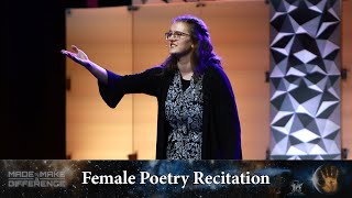 Female Poetry Recitation, Forty Cents a Year - ISC 2024