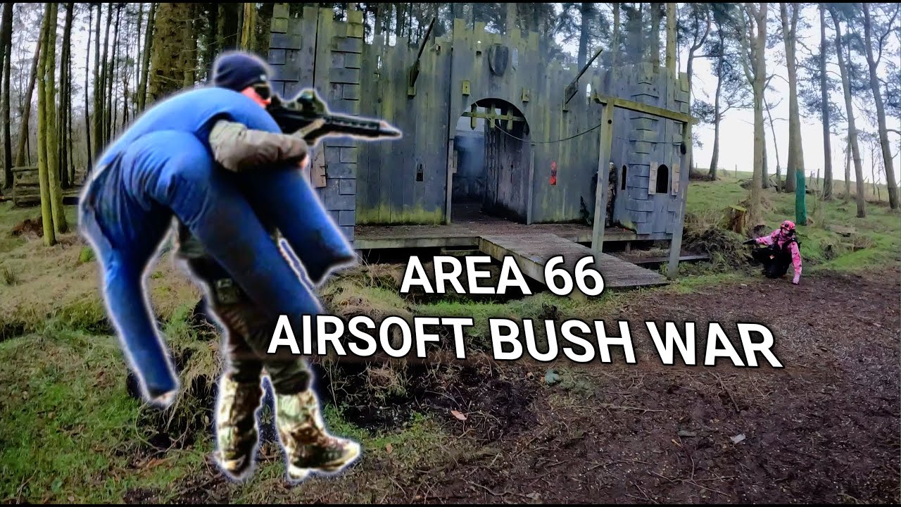First Airsoft Game In 2025 - Area66 - Epic Swamp  Flank