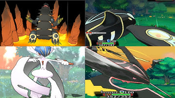 Pokemon Omega Ruby and Alpha Sapphire - ALL SHINY 52 MEGA EVOLUTIONS!