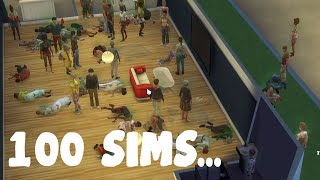 torturing 100 sims by forcing them to pick their fate...
