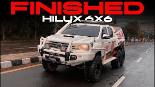 Hilux 6x6 Dengan Misi Kemanusiaan