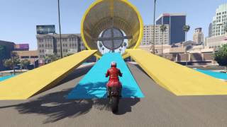 GTA V Online - Stunt Race - Threading the Needle
