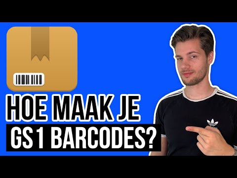 EAN/UPC Barcodes Aanmaken Voor Je Bol.com of Amazon Producten Via GS1 (Stap-Voor-Stap Uitgelegd)