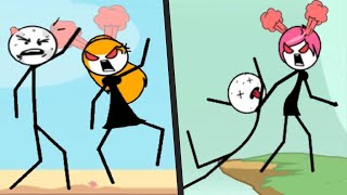 DRAW LINE PUZZLE vs WATERING PUZZLE - All Levels New UPDATE Satisfying Mobile Gameplay ASMR Android screenshot 1