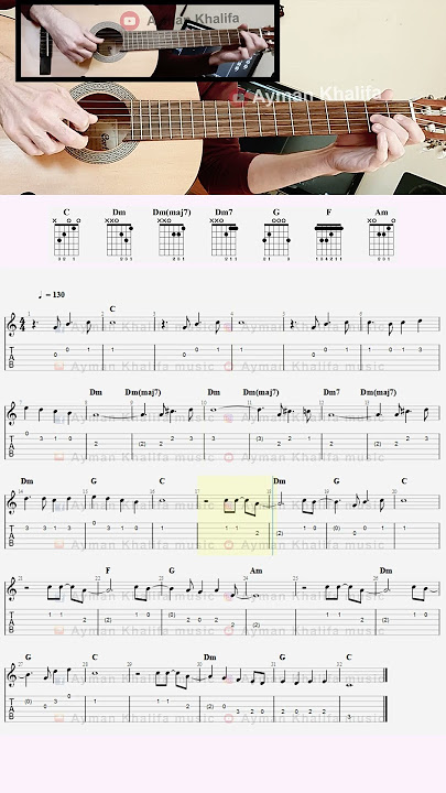 I Just Call to say I love you - Steve Wonder Guitar tabs and chords