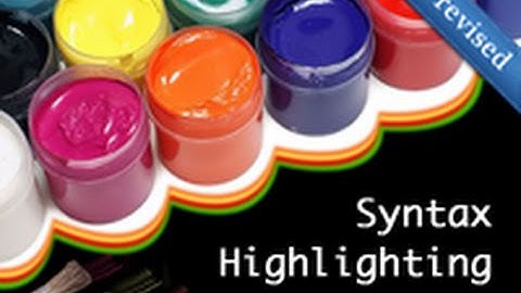 Ruby on Rails - Railscasts PRO #207 Syntax Highlighting (revised)