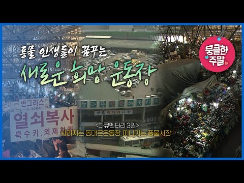 [뭉클한 주말🥰 #160] <strong>풍물</strong> 인생들이 꿈꾸는 새로운 희망 운동장 | 사라지는 동대문운동장, 떠나가는 풍물시장 [다큐3일 080419 KBS 방송]