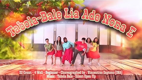 Tabola Bale Lia Ade Nona E - Beginner Line Dance | Demo by : Amare Suvarna