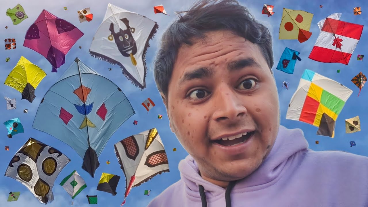 Big Kites Flying On Rooftop 😱 With Mummy Ne Kite loot Li 🔥 Cutting Other kites 🪁 Kites Looting 