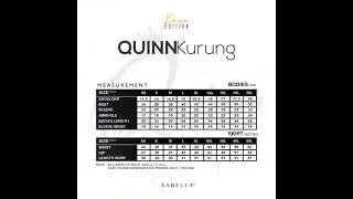 Quinn kurung by Sabella   new design by Sabella   rm79