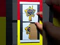 Zombies Sprunki OC Glowby Poppy Playtime 5 Phase 2 #cardboardcraft #poppyplaytime #sprunki