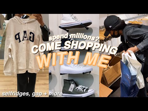 COME SHOPPING WITH ME | selfridges, john lewis + more