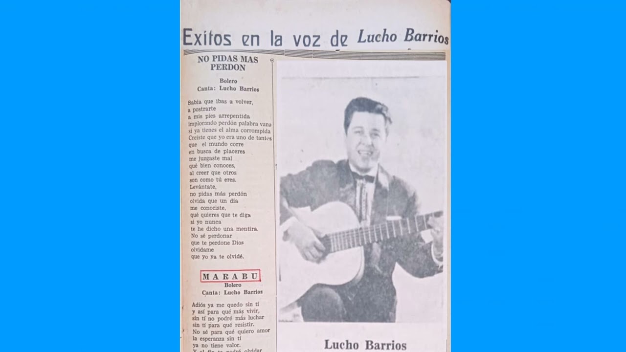 Lucho Barrios - Troki moki - Vals de J. Carlos Fernández
