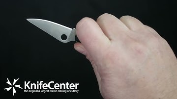 Spyderco GrassHopper Miniature Slipjoint Folding Knife