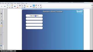 SmartBoard Random Name Generator