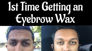 1ST TIME Getting my eyebrows waxed! European Wax Center Experience/Review | Men’s Eyebrow Grooming