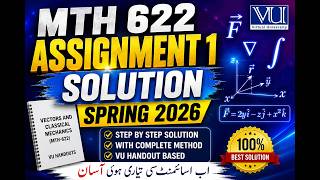 mth 622 assignment 1 solution spring 2026