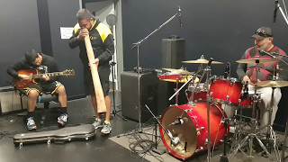 Soundtrack recording for Buluuy Mirrii's New York runway