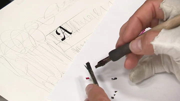 Loading Your Pen Nib with a Brush