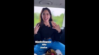 Mimics Janice, Having A Great Time