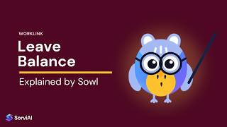 Leave balance | Worklink | SorviAI screenshot 2