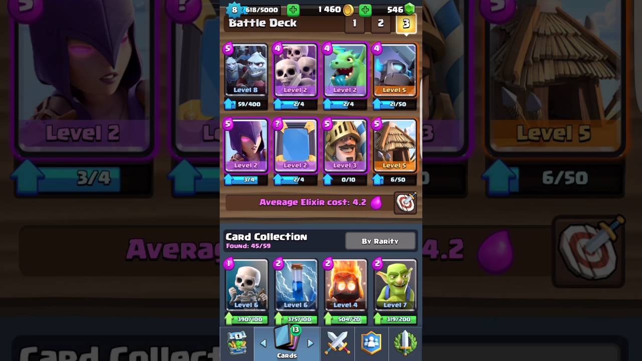 Clash Royale: Spell Valley Pack Opening