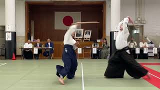 Démonstration Kobayashi Ryu Aikido au dojo Shudokan - Château d&#39;Osaka