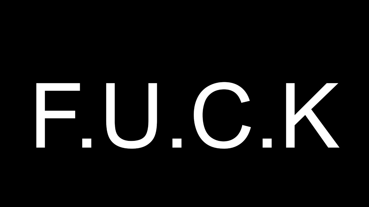 F.U.C.K. (Official Audio) - YouTube