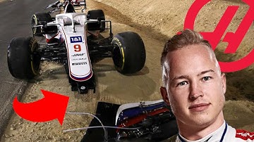 Mazepin - all F1 crashes