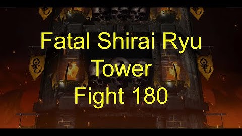 Fatal Shirai Ryu Tower Fight 180 - Mortal Kombat Mobile