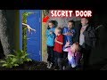 We Enter the Secret Door at Our House!
