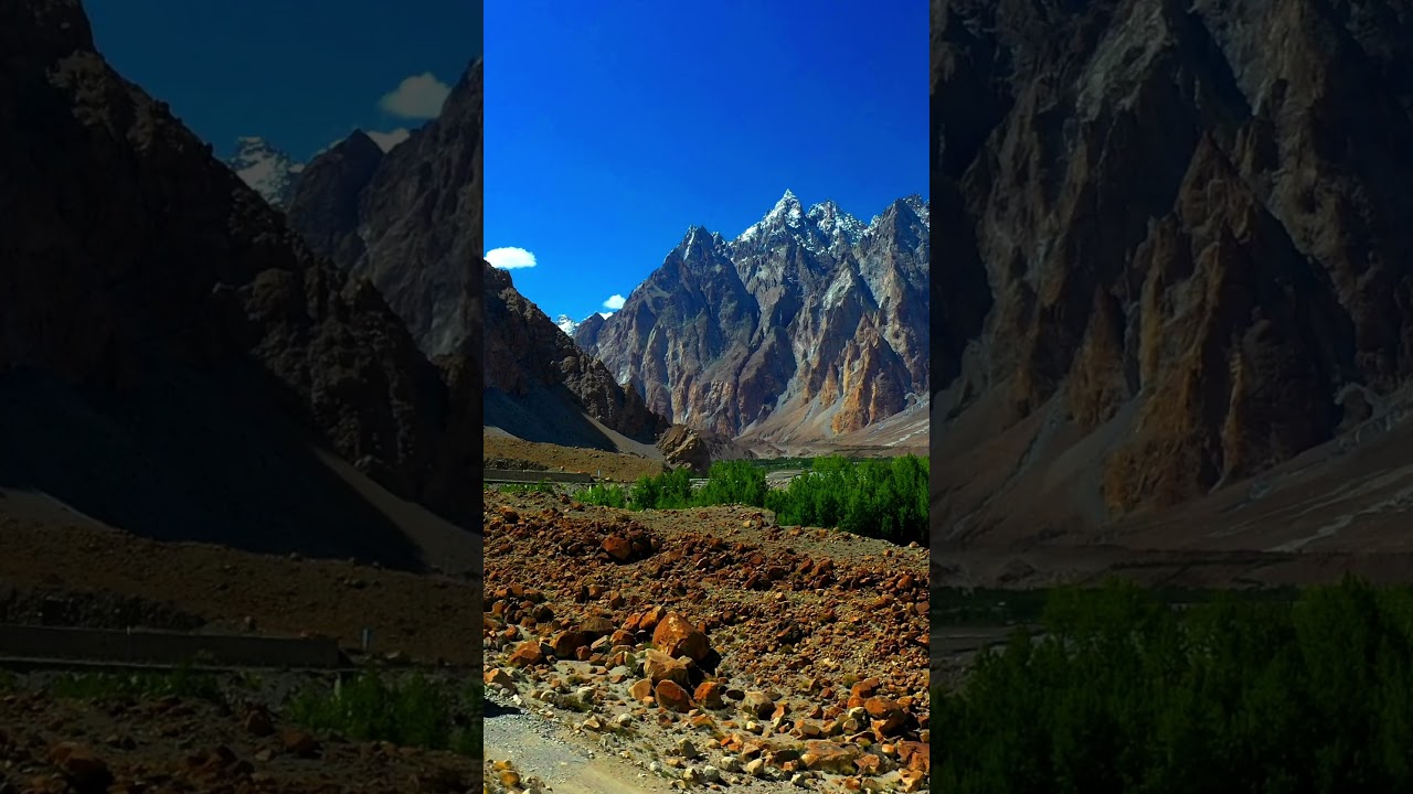 Passu Cones: Majestic Peaks of Pakistan |Hunza Valley |Gilgit Baltistan 