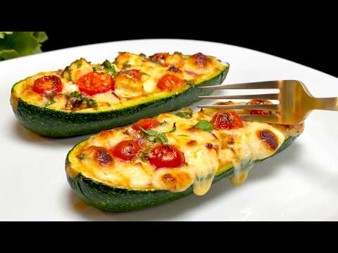 Summer dinner with just 2 zucchinis! An incredibly recipe all the neighbors ask for! # 377