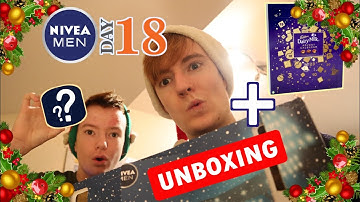 Day 18 UNBOXING!! Nivea Men 2020 Advent Calendar + Cadbury